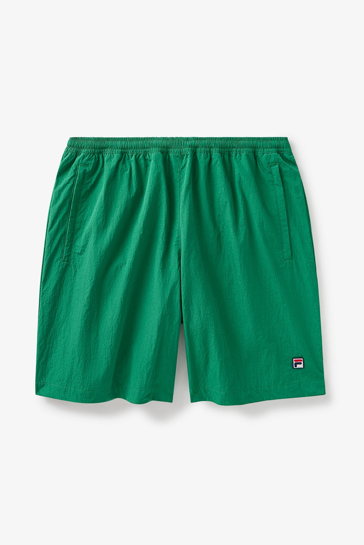 Green Fila x Hailey Crinkle Shorts - Fila Green