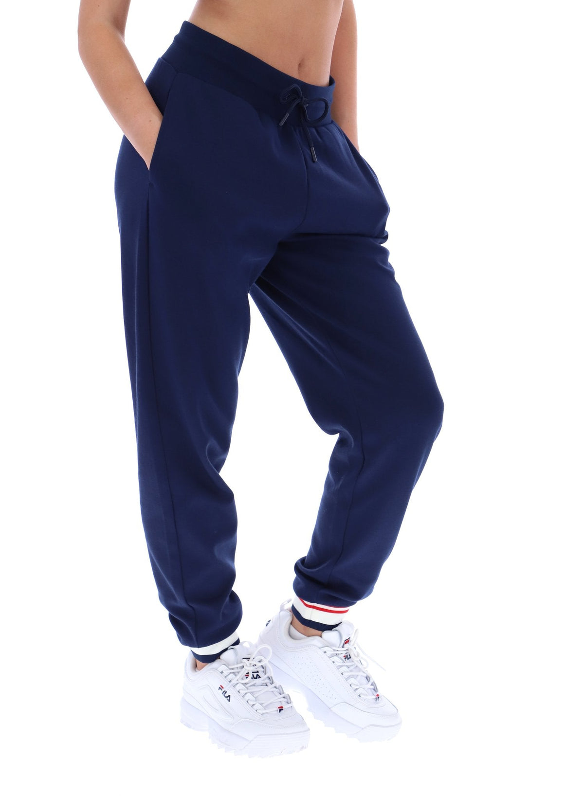 Fila Navy Jianna Cuffed Jogger - Fila Navy
