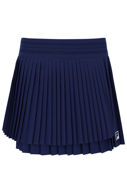 Navy Women’s Pleated Wrap Tennis Skirt - Navy