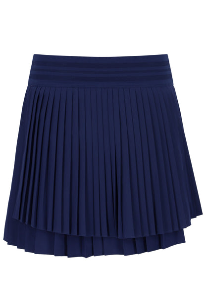 Navy Women’s Pleated Wrap Tennis Skirt - Navy