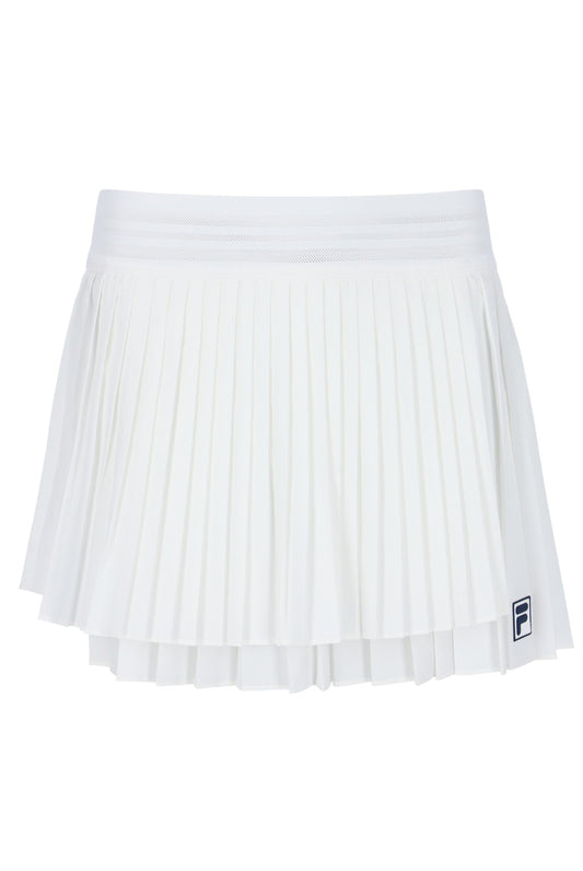 Off White Women’s Pleated Wrap Tennis Skirt - Off White