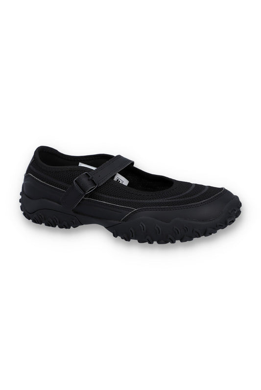 Black Echappe Athletic Pump - Black