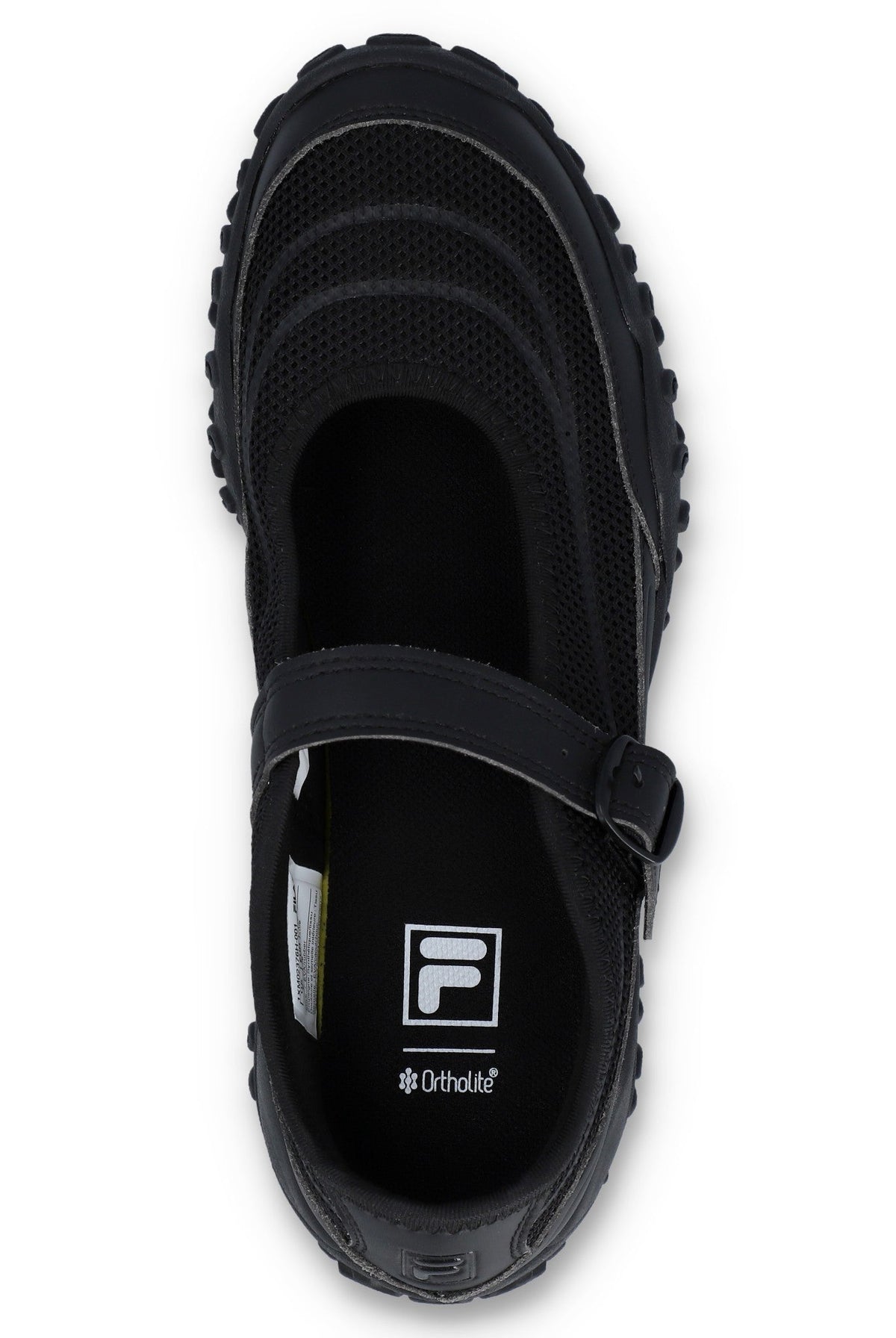 Black Echappe Athletic Pump - Black