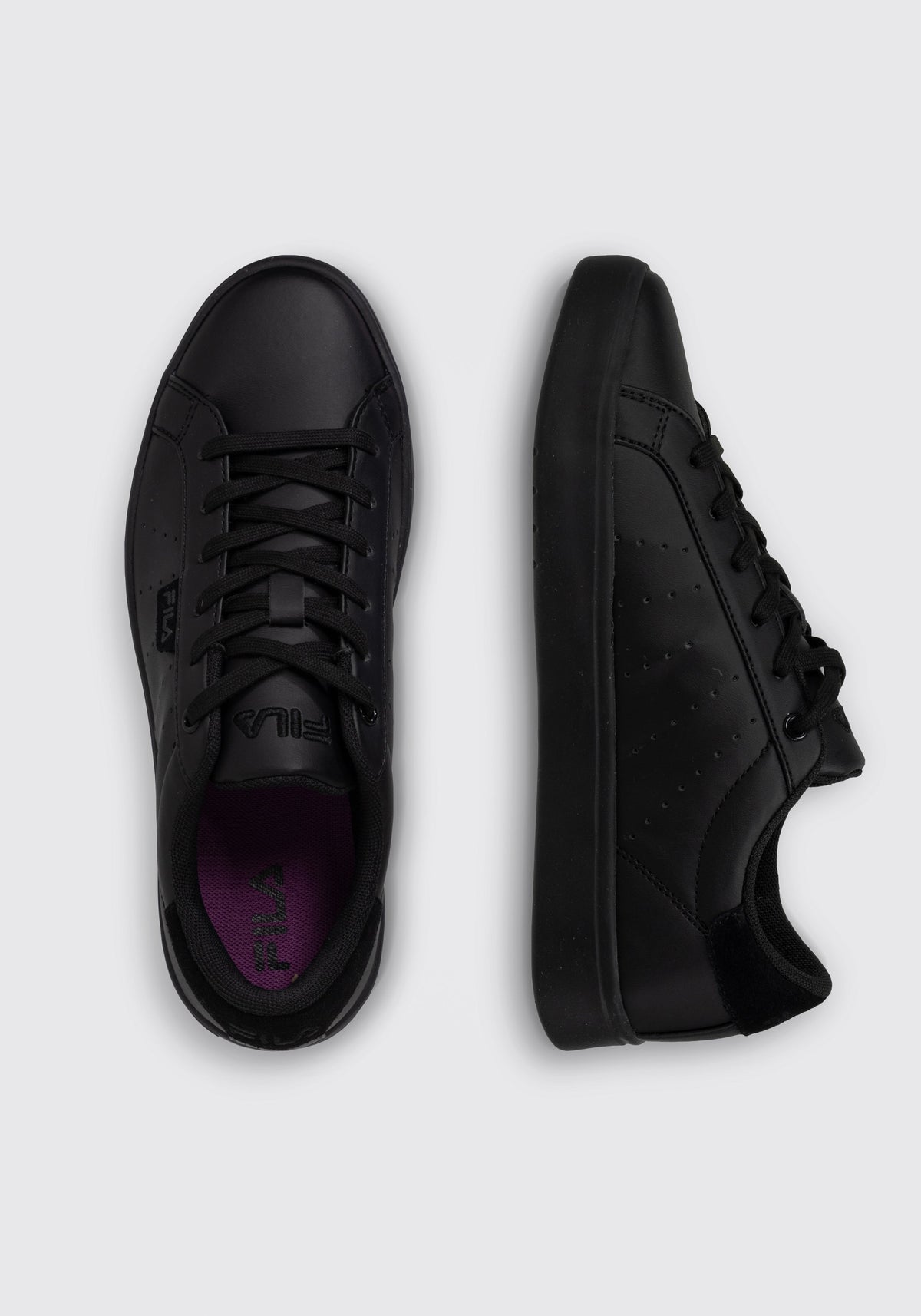Black Fila Lusso Women's Trainer - Black