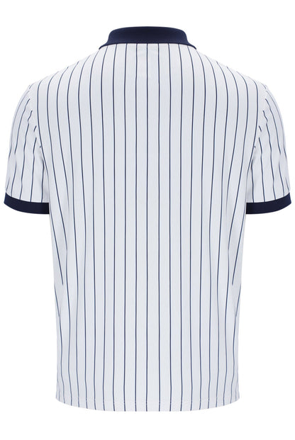 White Men's Traditional Borg Polo - White
