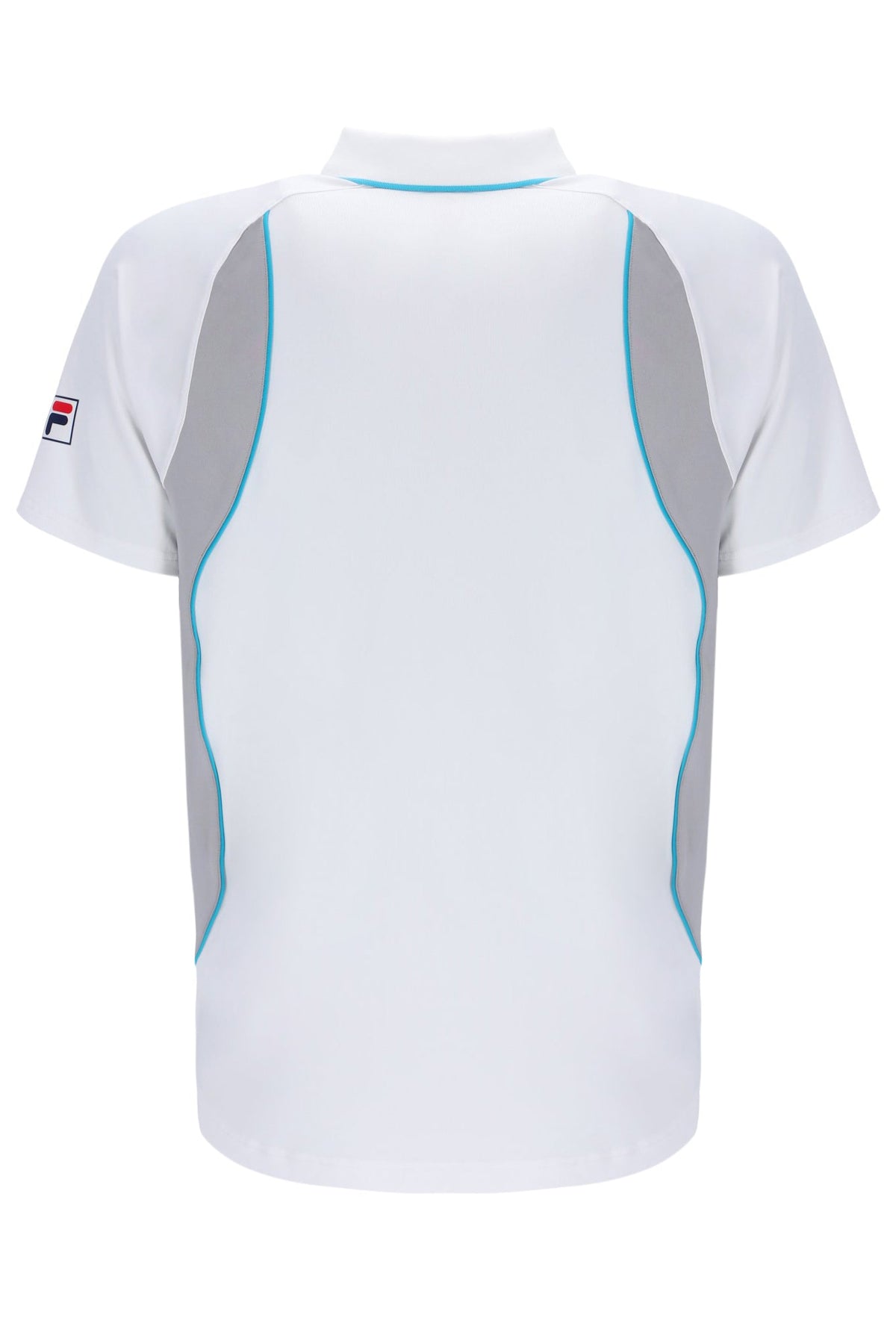White Backspin Tennis Short Sleeve Polo - White