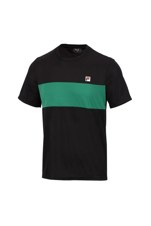 Black Bosse Tennis T-Shirt - Black