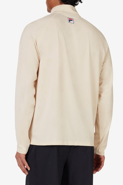 Beige Tennis Essential Track Top - Beige