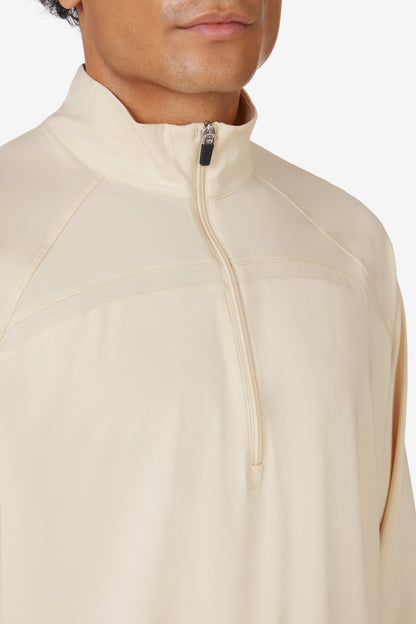 Beige Tennis Essential Track Top - Beige