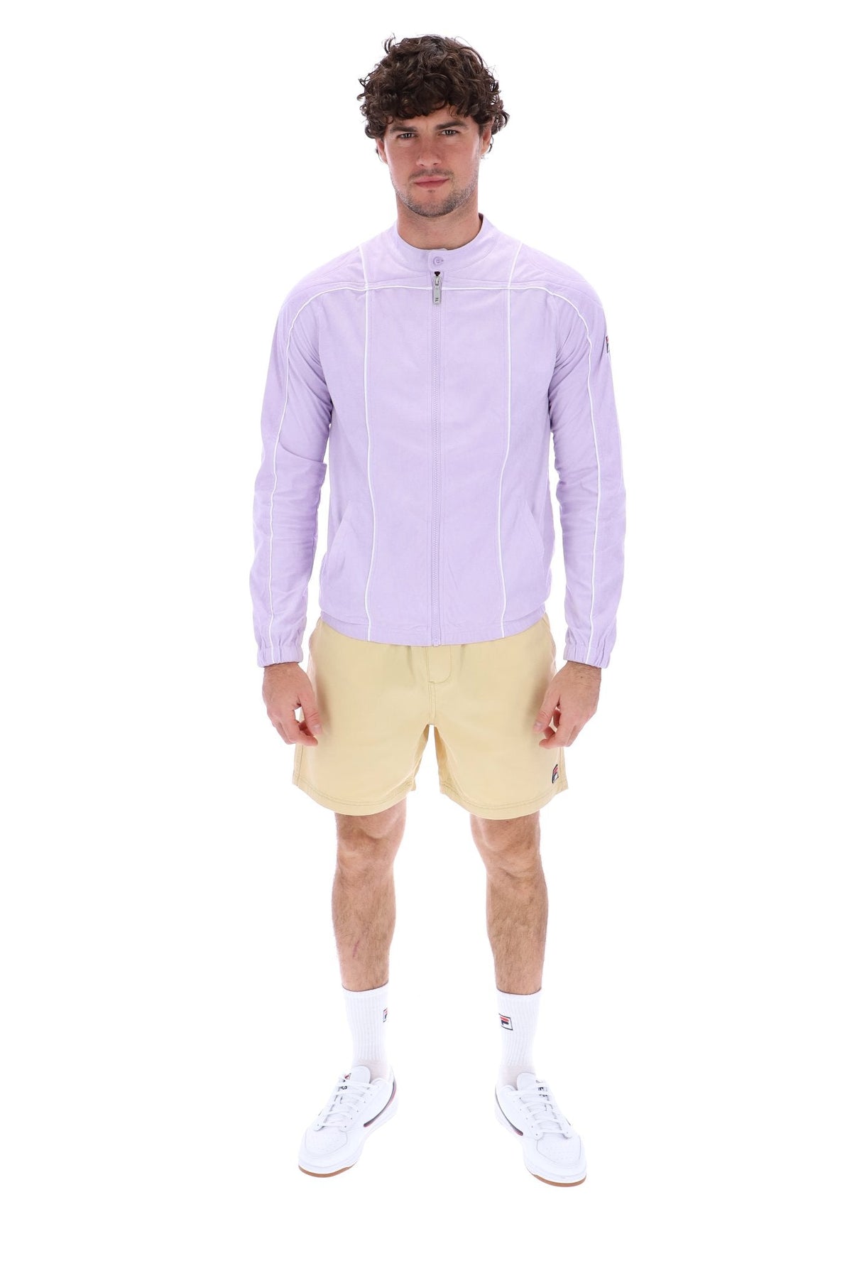 Pastel Lilac Terrinda Iconic Biker Jacket - Pastel Lilac