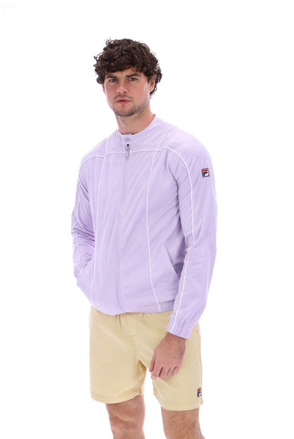 Pastel Lilac Terrinda Iconic Biker Jacket - Pastel Lilac