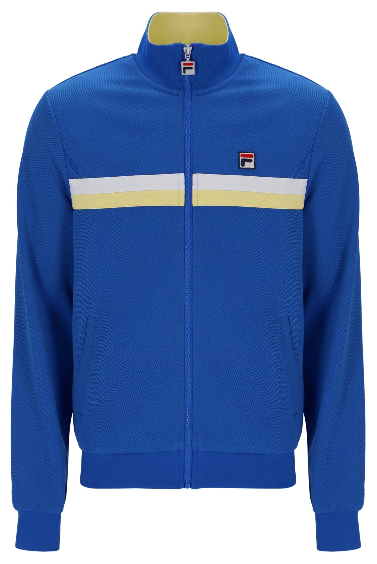 Turkish Sea Jason Colour Block Track Top - Turkish Sea