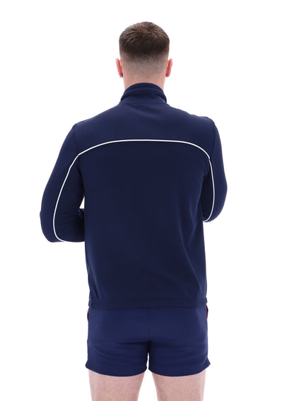 Fila Navy Noble Archive Piping Track Top - Fila Navy