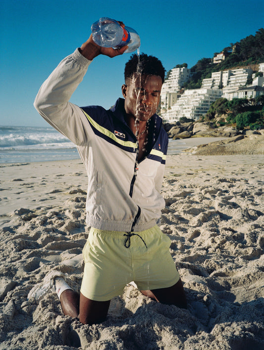 Fila Navy Phillip Cut And Sew Track Top - Fila Navy