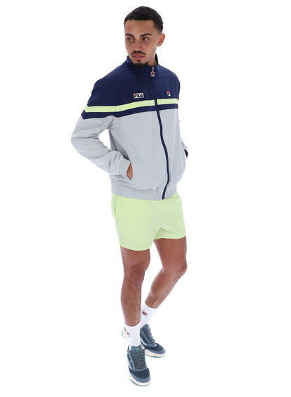 Fila Navy Phillip Cut And Sew Track Top - Fila Navy