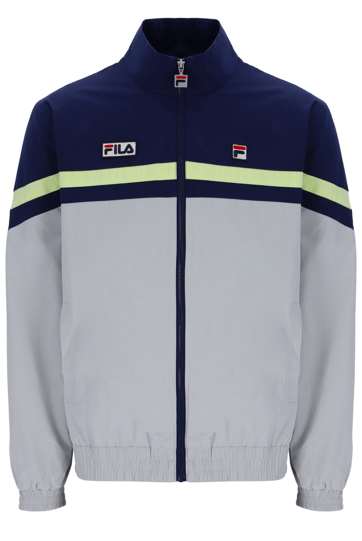 Fila Navy Phillip Cut And Sew Track Top - Fila Navy