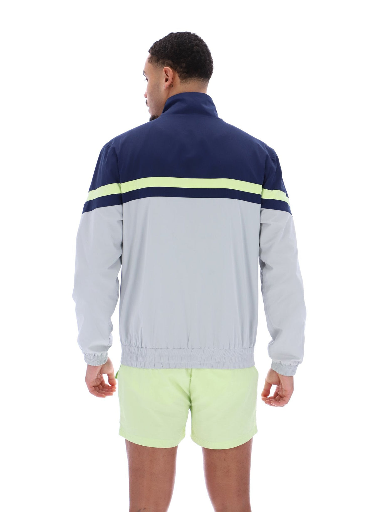 Fila Navy Phillip Cut And Sew Track Top - Fila Navy