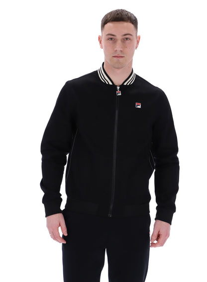 Black Stefano Archive Influence Twill Jacket - Black