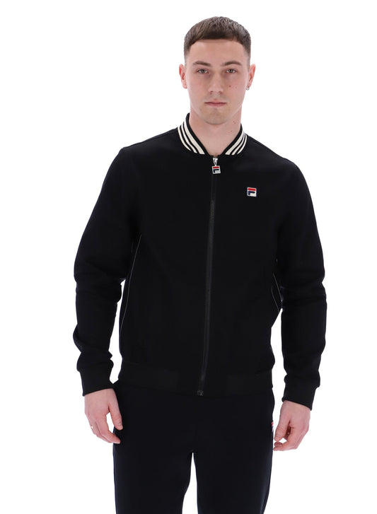 Black Stefano Archive Influence Twill Jacket - Black