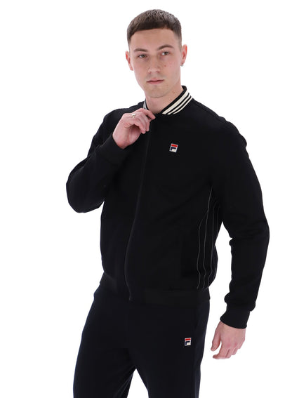 Black Stefano Archive Influence Twill Jacket - Black