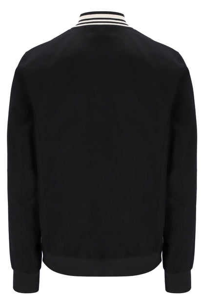 Black Stefano Archive Influence Twill Jacket - Black