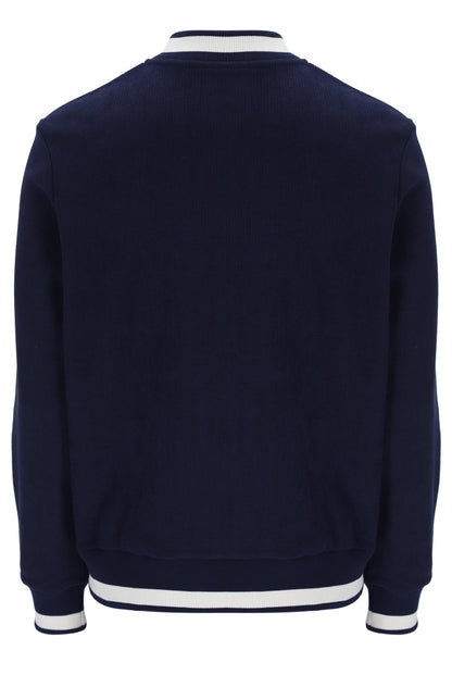 Fila Navy Gabe Waffle Knit Jacket - Fila Navy