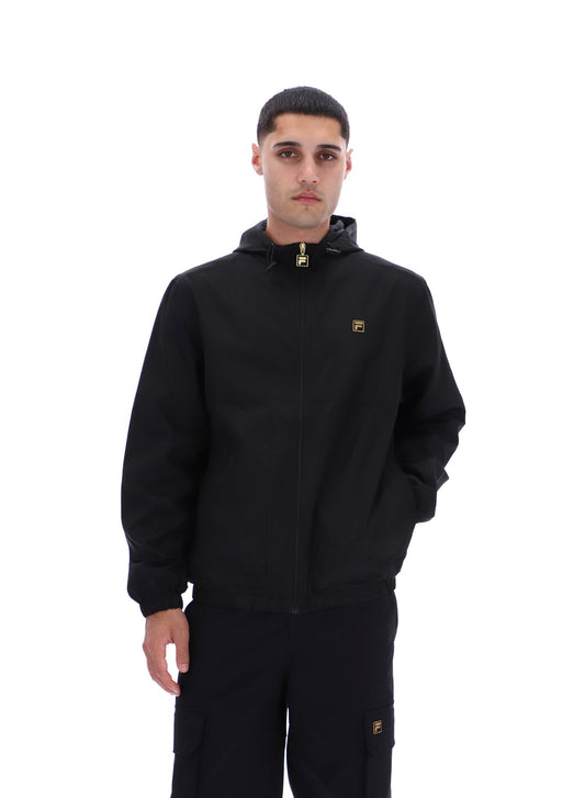 Black Ian Full Zip Jacket - Black