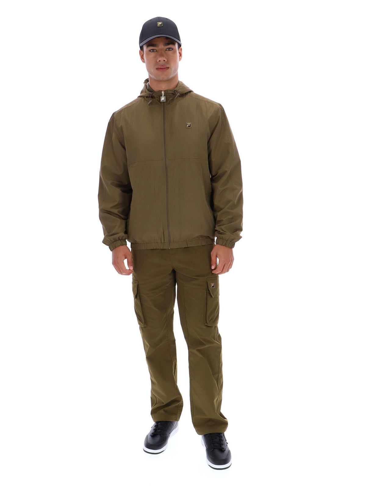Dark Olive Ian Full Zip Jacket - Dark Olive