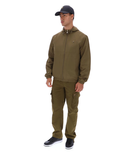 Dark Olive Ian Full Zip Jacket - Dark Olive