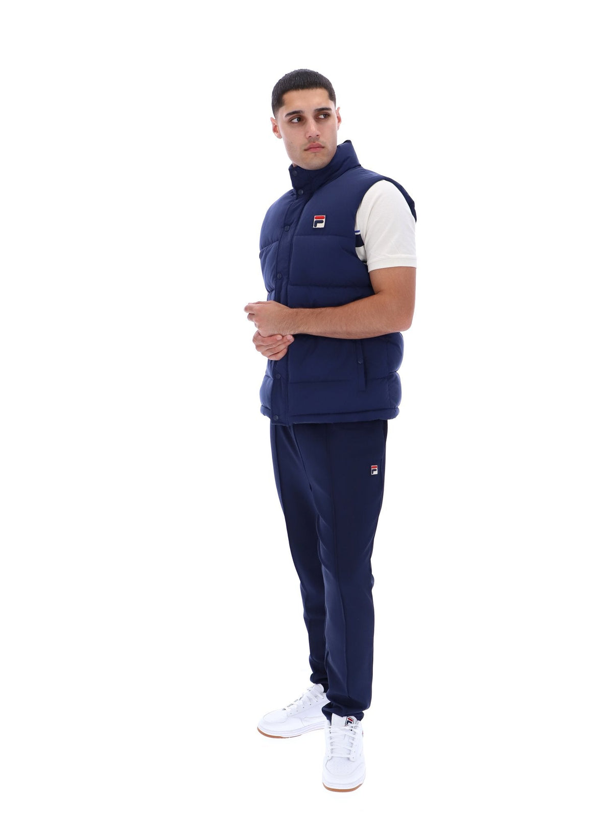 Fila Navy Blaze Padded Gilet - Fila Navy