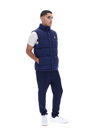 Fila Navy Blaze Padded Gilet - Fila Navy