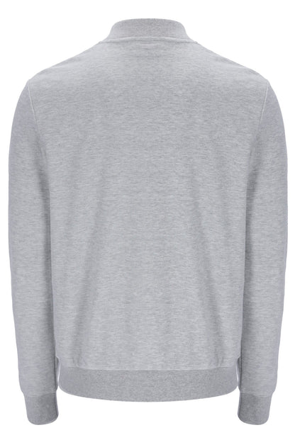Grey Marl Emilio Track Top - Grey Marl