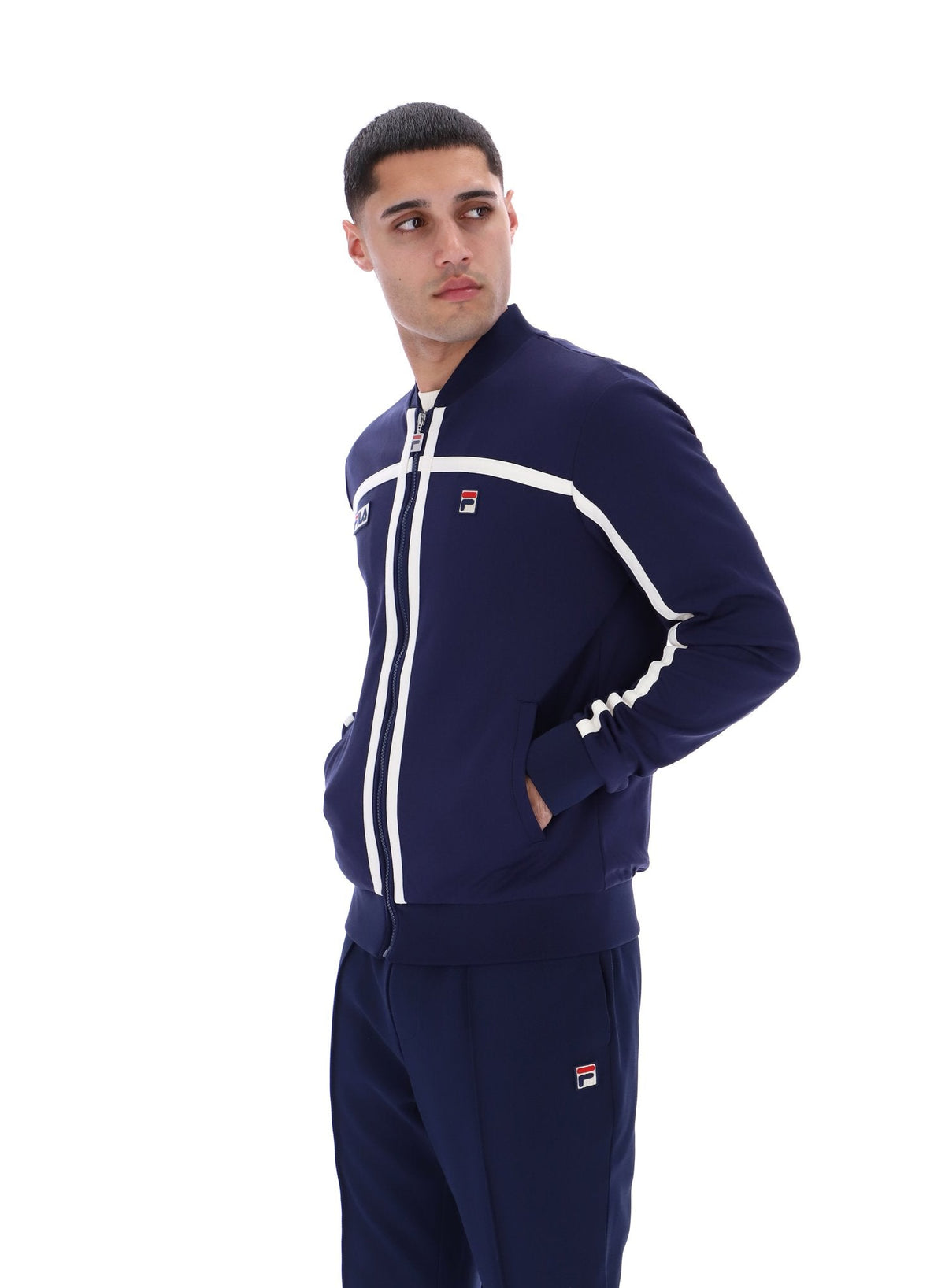 Fila Navy Emilio Track Top - Fila Navy