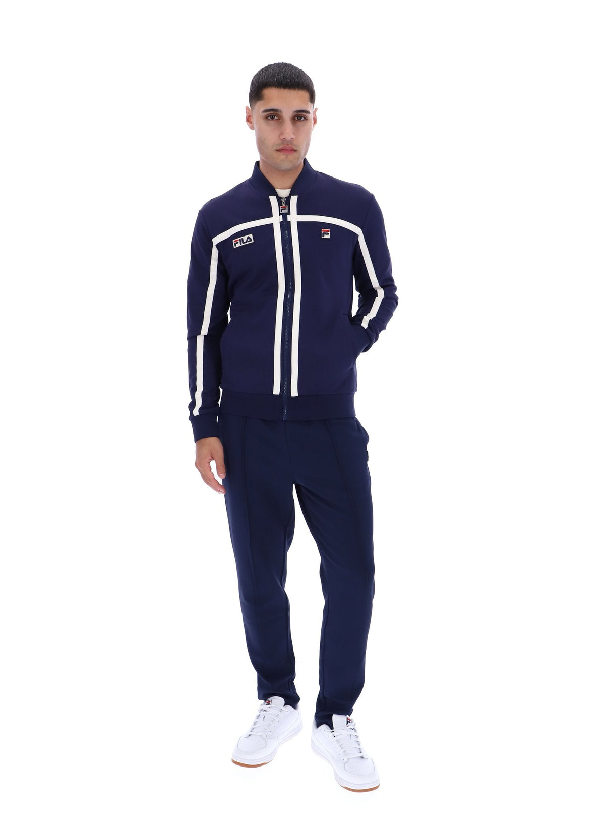 Fila Navy Emilio Track Top - Fila Navy
