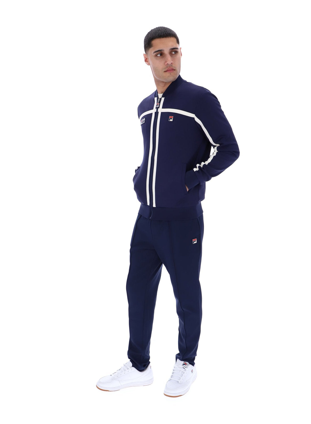 Fila Navy Emilio Track Top - Fila Navy