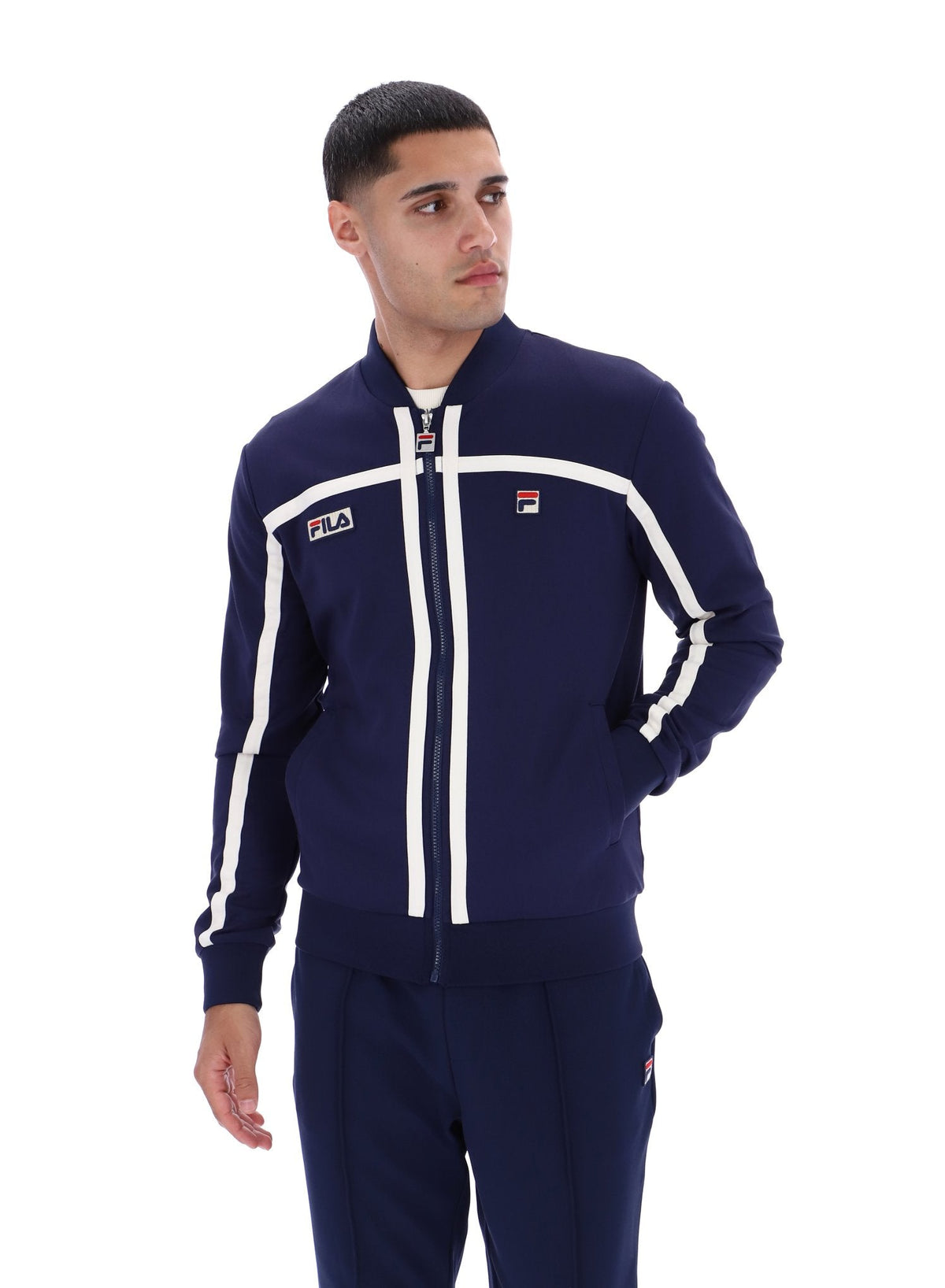 Fila Navy Emilio Track Top - Fila Navy