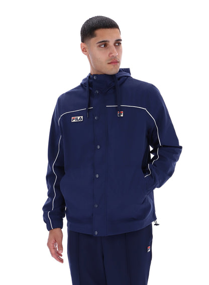 Fila Navy Gino Light Weight Jacket - Fila Navy