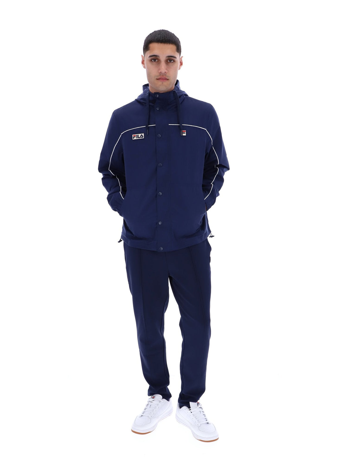 Fila Navy Gino Light Weight Jacket - Fila Navy