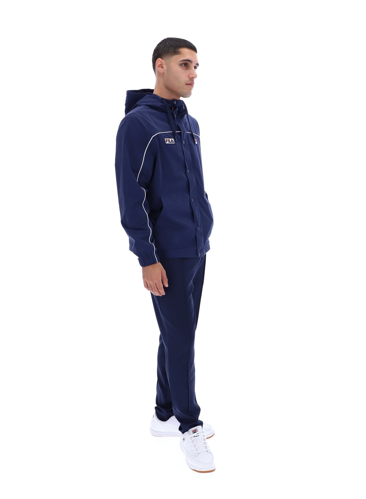 Fila Navy Gino Light Weight Jacket - Fila Navy