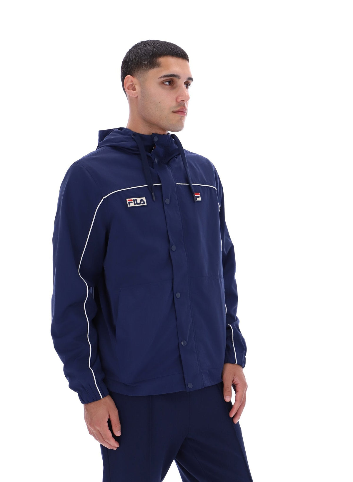 Fila Navy Gino Light Weight Jacket - Fila Navy