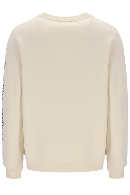 White Len Graphic Crew Sweatshirt - Whitecap Gap