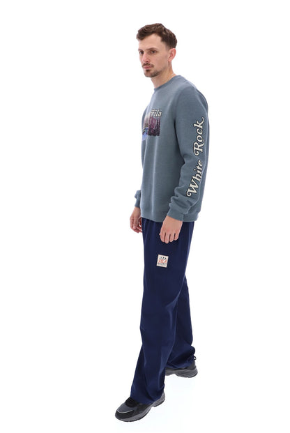 Stormy Weather Len Graphic Crew Sweatshirt - Stormy Weather