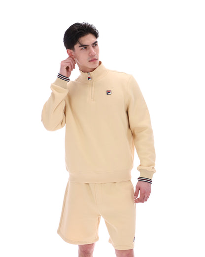 Classic Beige Ramy F-Box 1/4 Zip Up - Classic Beige