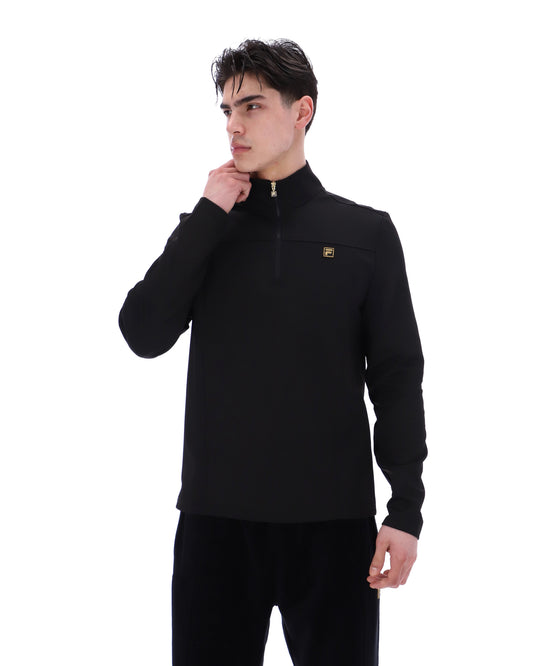Black Hogan 1/4 Zip Up - Black