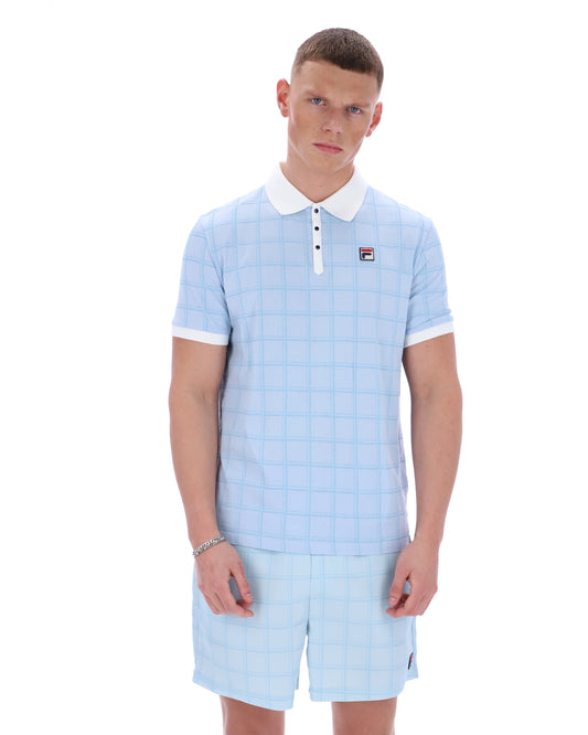 Skyway Ignazio Tonal Check Polo - Skyway