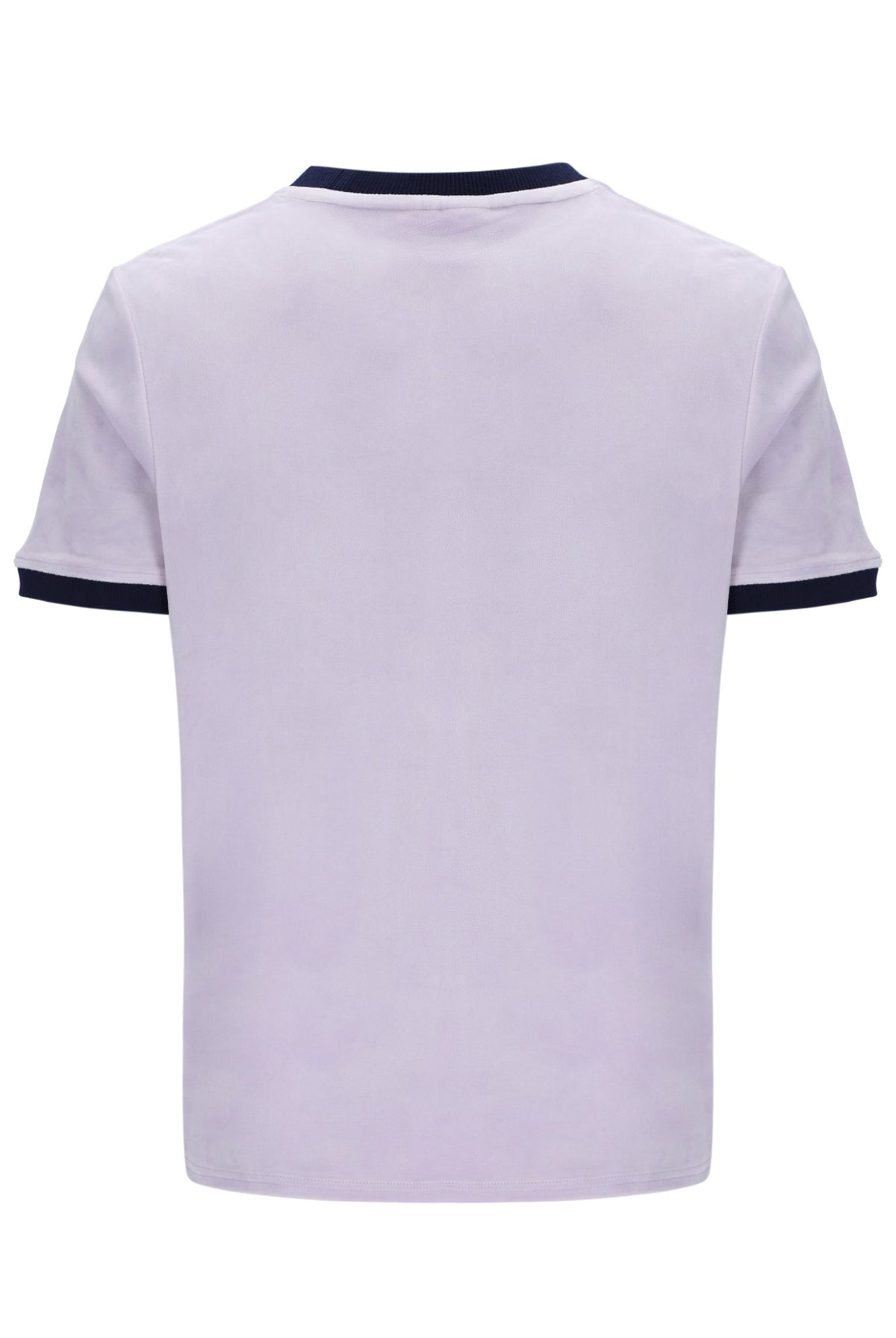 Misty Lilac Basilio Velour Tee - Pale Purple