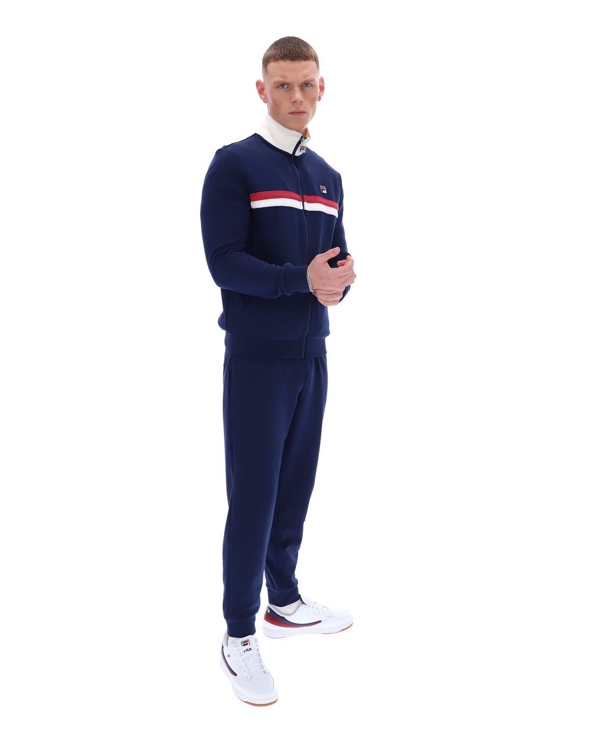 Fila Navy Enrico Track Top - Navy