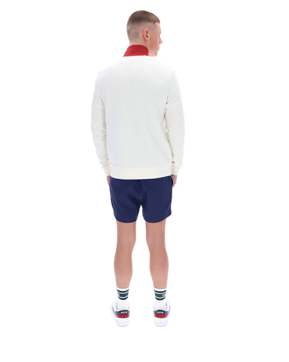Gardenia Enrico Track Top - Neutral Off White