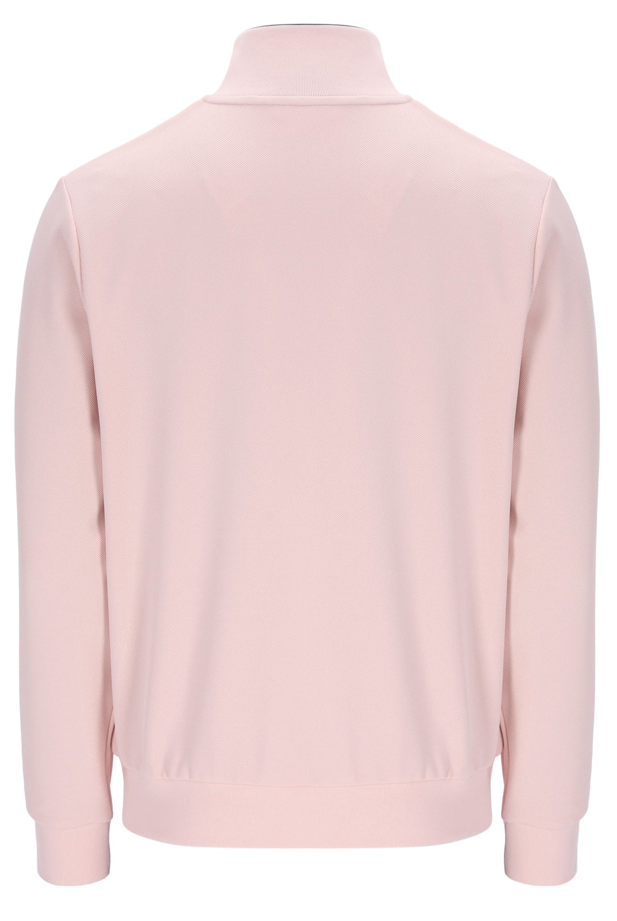 Pale Pink Armando Contrasting Piping Track Top - Light Baby Pink