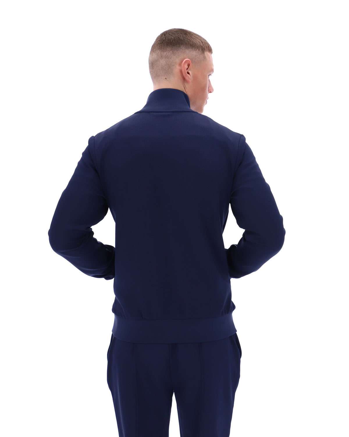 Fila Navy Armando Contrasting Piping Track Top - Bold Navy